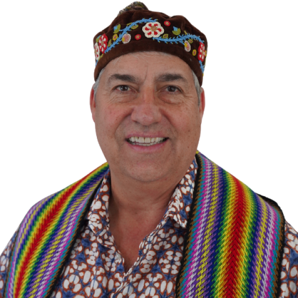 Headshot image of Louis De Jaeger, the 2SLGBTQQIA+ BC Chair