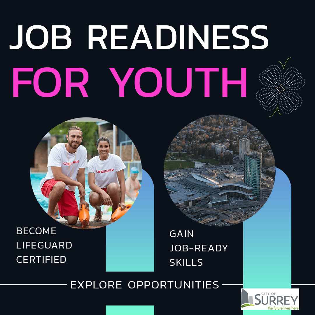 Job Readiness for Youth: Become lifeguard certified, gain job-ready skills, explore opportunities.
