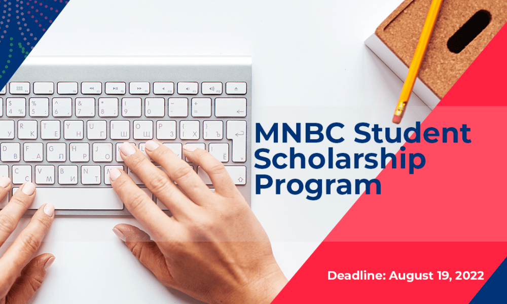 Flyer for MNBC Student Scholarship Program