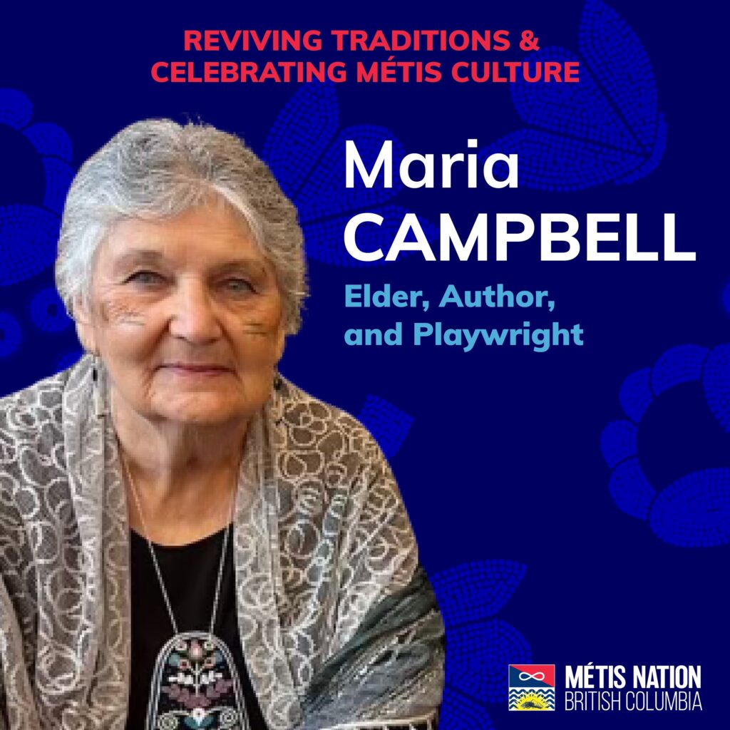 Reviving Traditions & Celebrating Métis Culture with Maria Campbell